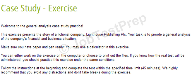 Case Interview Example